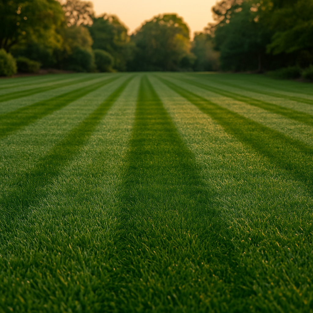 Freshly laid lawn sod in Greenville SC